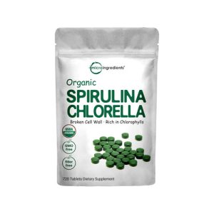 Spirulina and chlorella